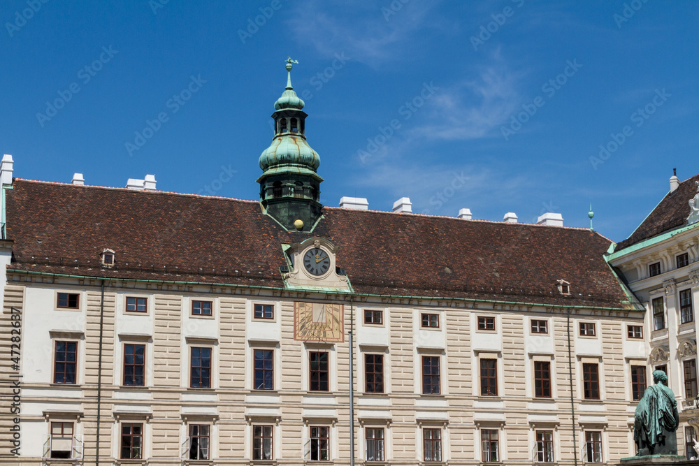 Fototapeta premium Hofburg palace and monument. Vienna.Austria.