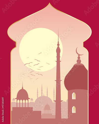 islamic day scene