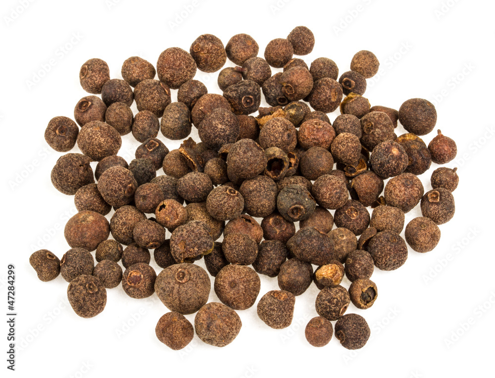 Pile of pepper seeds isolated on white background Pile of pepper seeds isolated on white background