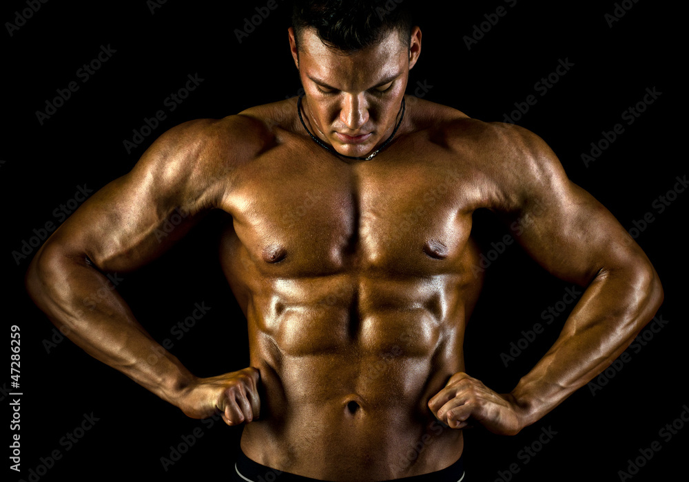 muscular guy muscular guy