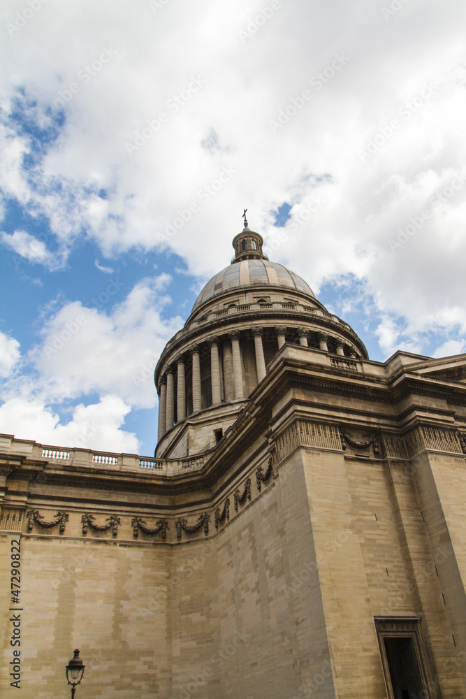 The Pantheon building in Paris