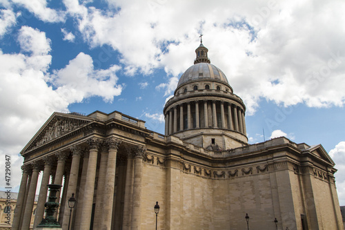 The Pantheon building in Paris