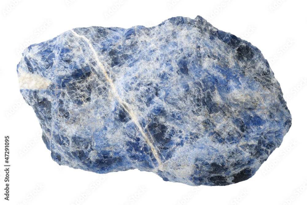 Mineral collection: sodalite. Mineral collection: sodalite.