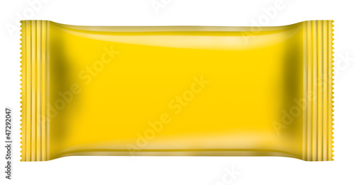 Obraz na płótnie Yellow chocolate bar w salonie