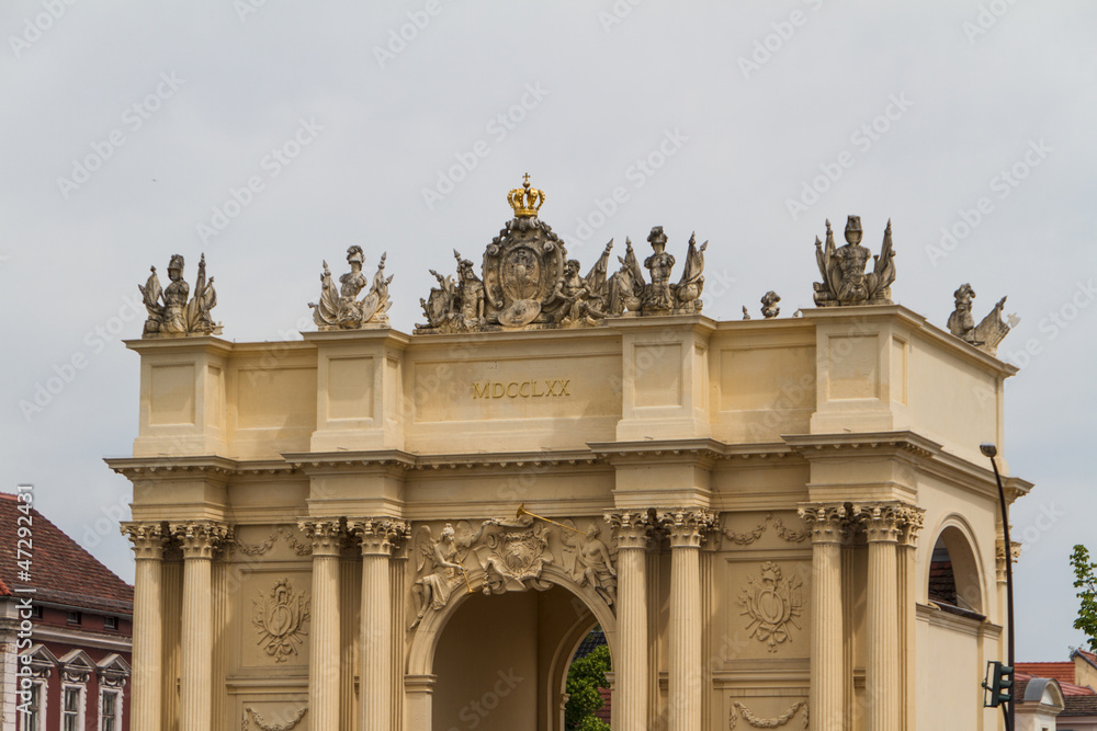 Obraz premium Brandenburg Gate from Potsdam, Berlin, Germany