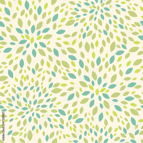 Vector leaf texture seamless pattern background with textured