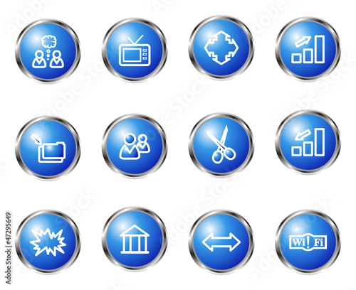 Glossy icon set