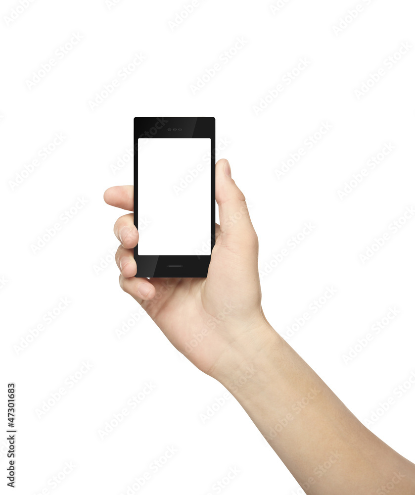 phone in hand phone in hand