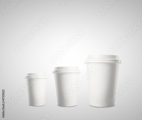 Wallpaper Mural three disposable cup Torontodigital.ca