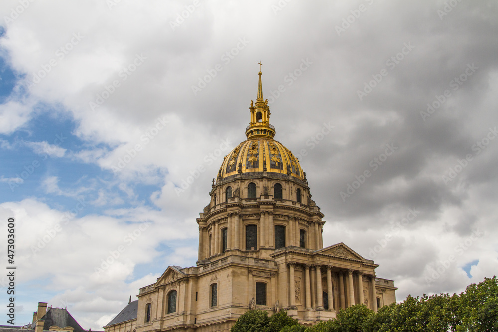 Fototapeta premium Les Invalides complex, Paris.