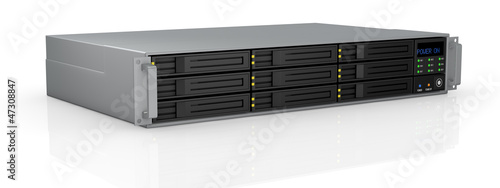 Obraz na płótnie rack server