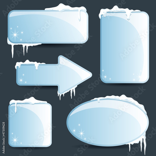Christmas sale stickers and tags