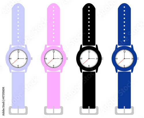 Set of Kids Wrist Watches