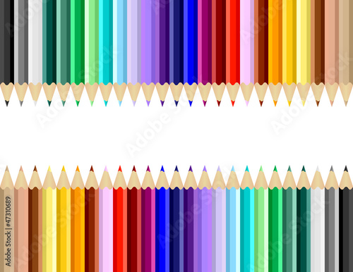 Color Art Pencils Background