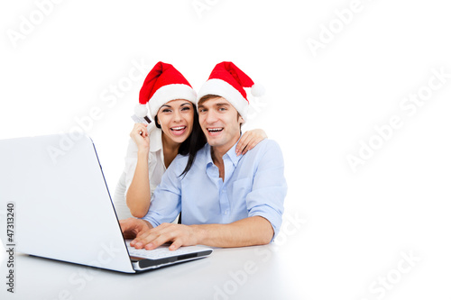 Christmas couple