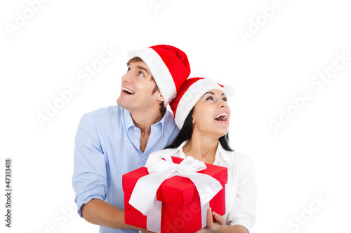 Christmas couple
