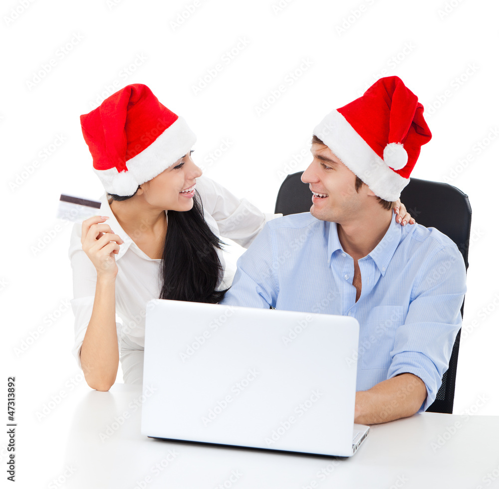 Christmas couple Christmas couple