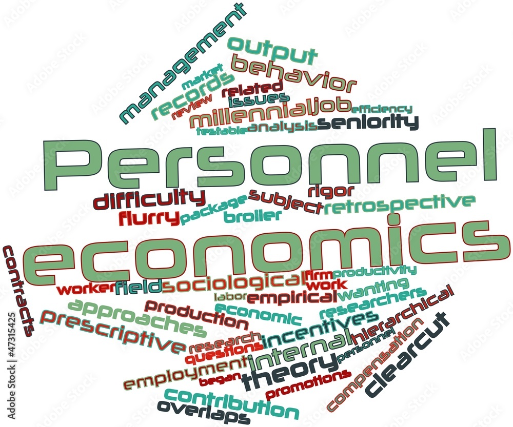 Word cloud for Personnel economics