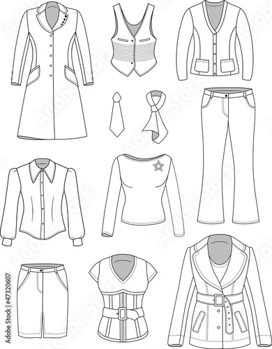 Top manager woman clothes collection