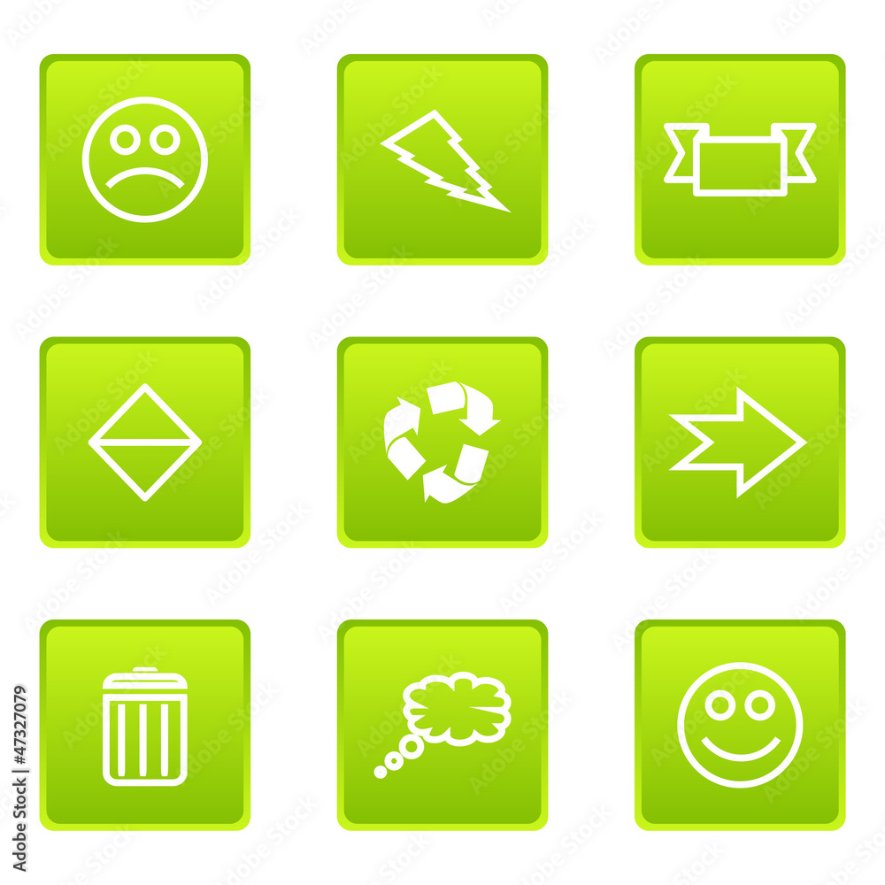 Glossy icon set Glossy icon set