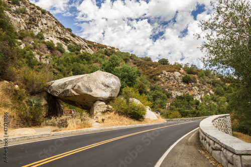 Tunnel Rock at Sequoia National Park