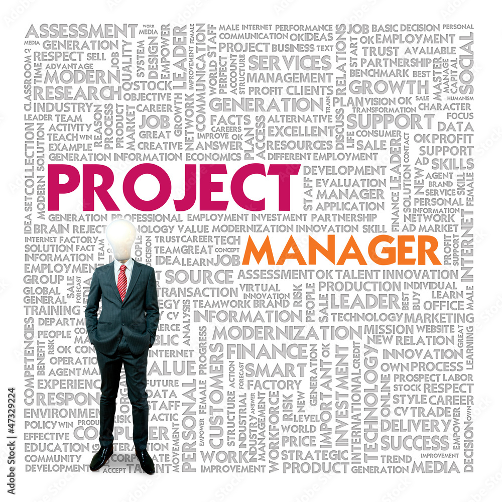 Business word cloud for business and finance concept, Project Ma Business word cloud for business and finance concept, Project Ma