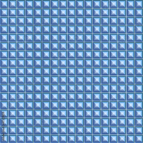 Structure bleue.