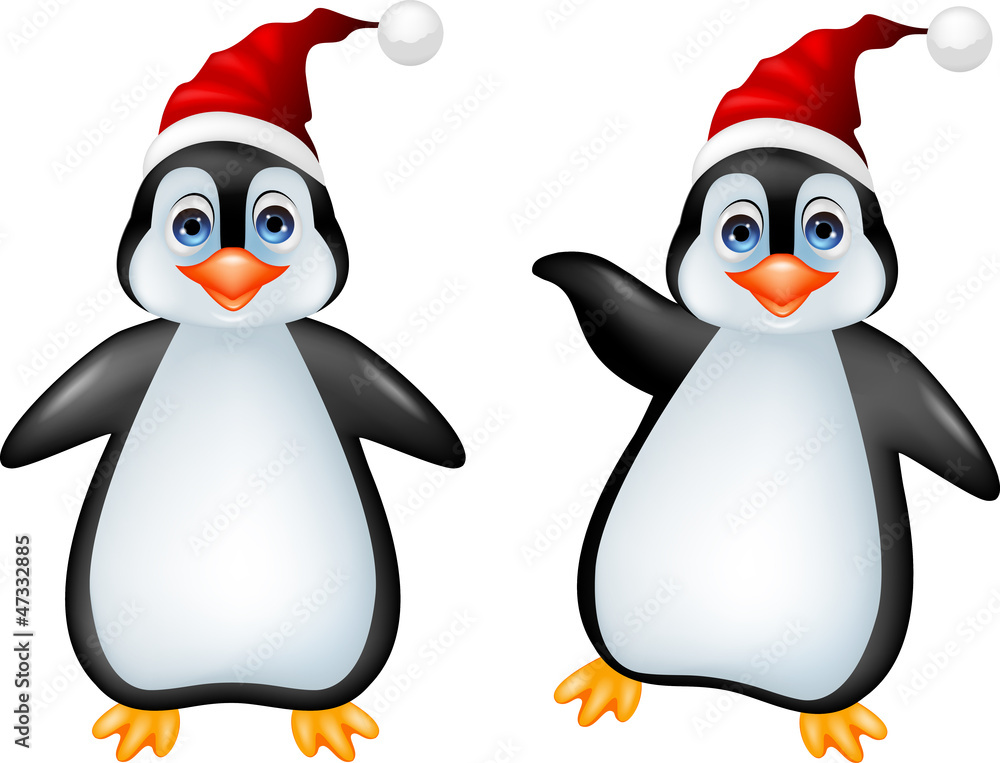 Fototapeta premium Funny penguin cartoon