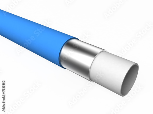 The reinforced PE pipe (assembly drawing)