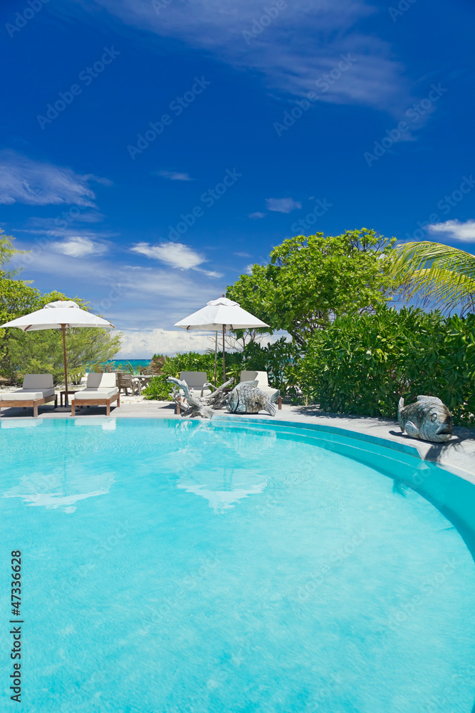 Luxury Resort Pool.