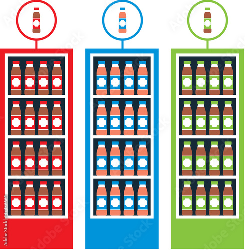 Shop with drinks