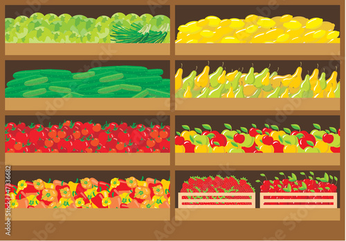 Vegetable shop
