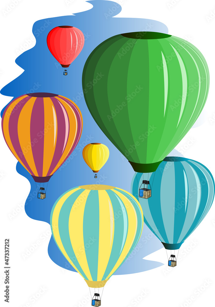 Naklejka premium balony
