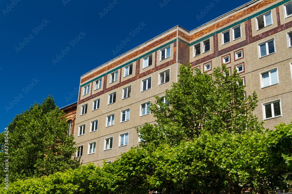 Row of Buildings in Berlin, Germany Row of Buildings in Berlin, Germany