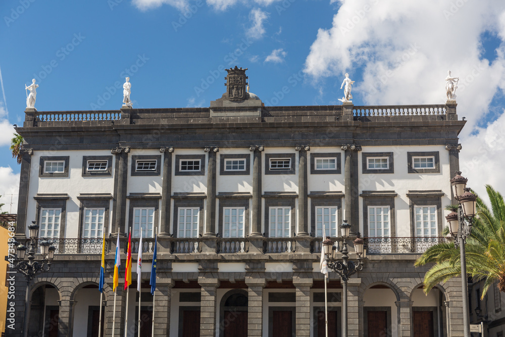 Obraz premium Town Hall in Las Palmas de Gran Canaria, Spain