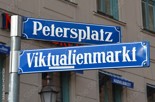 viktualienmarkt in münchen photo