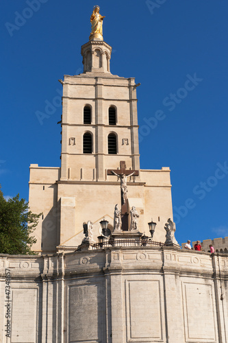 Notre Dame des Doms church located at Avignon, France