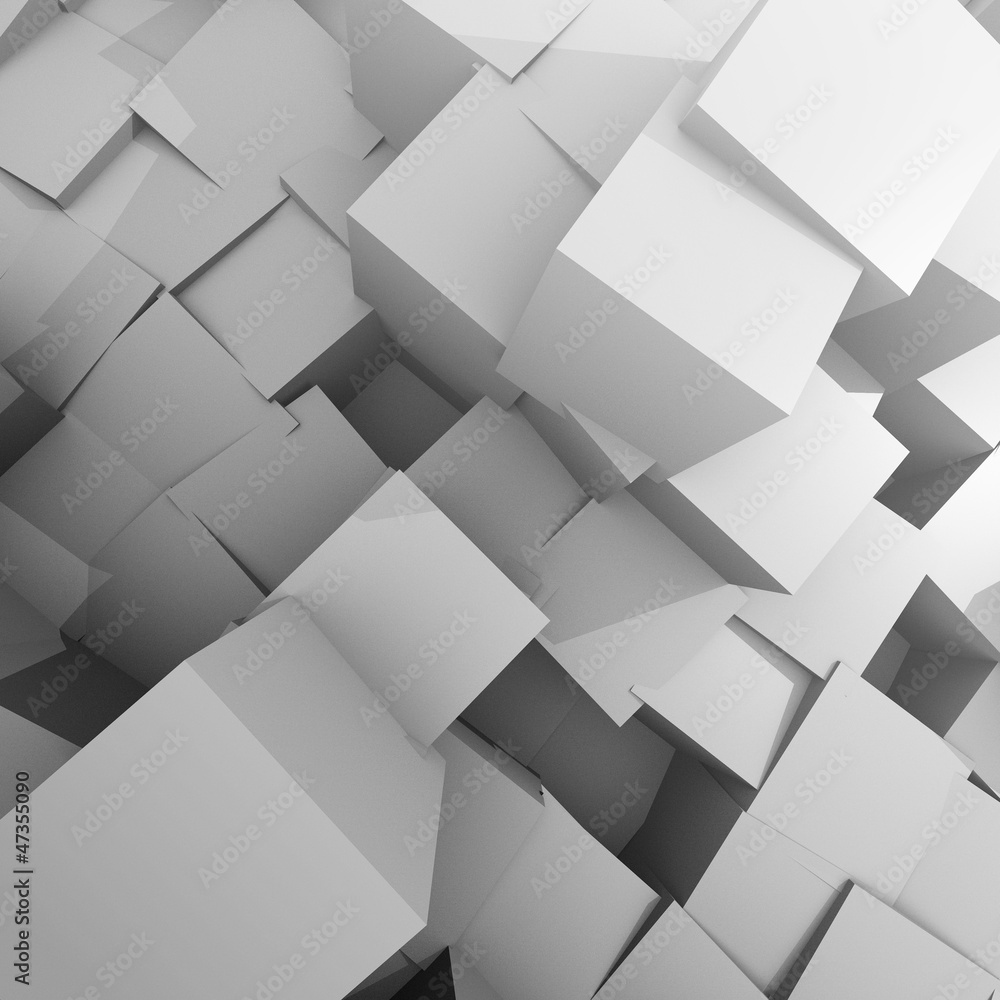 Fototapeta premium Komputer Cube Tło