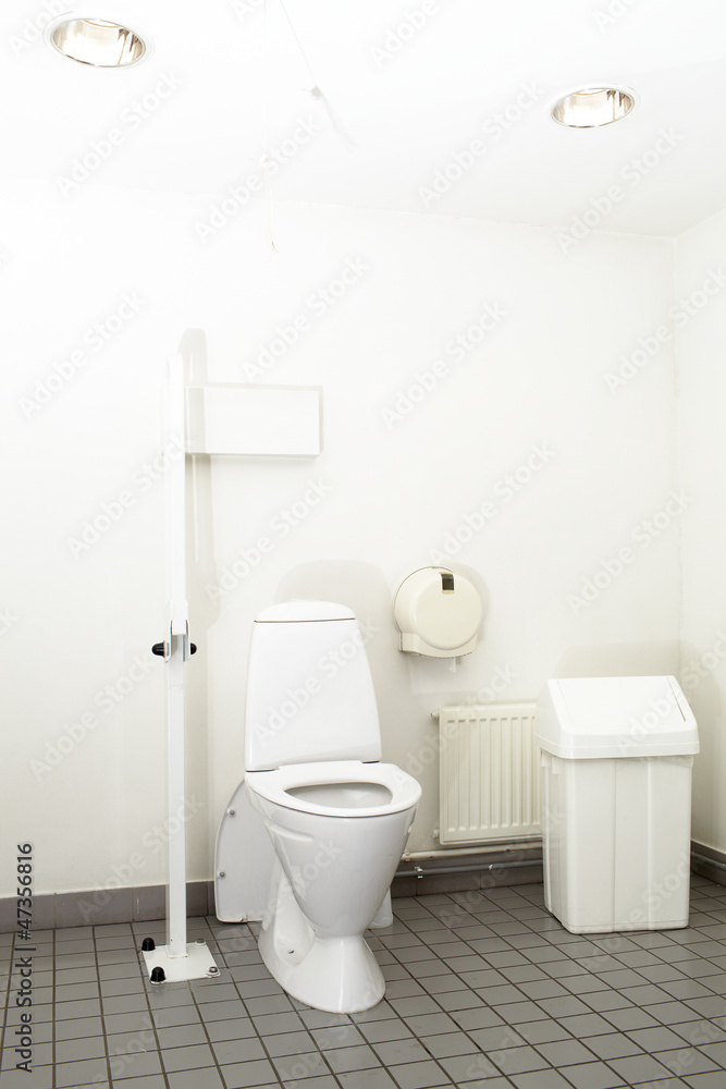 Restroom in the mall. Restroom in the mall.