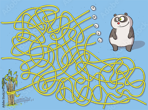 Panda Maze Game ... solution: B