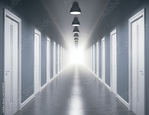 Light at the end of the corridor