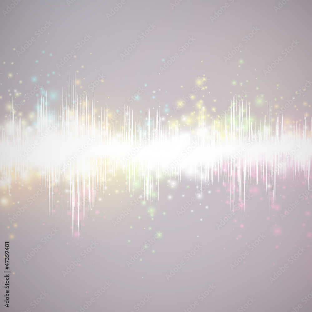 Vector Illustration of an Abstract Background