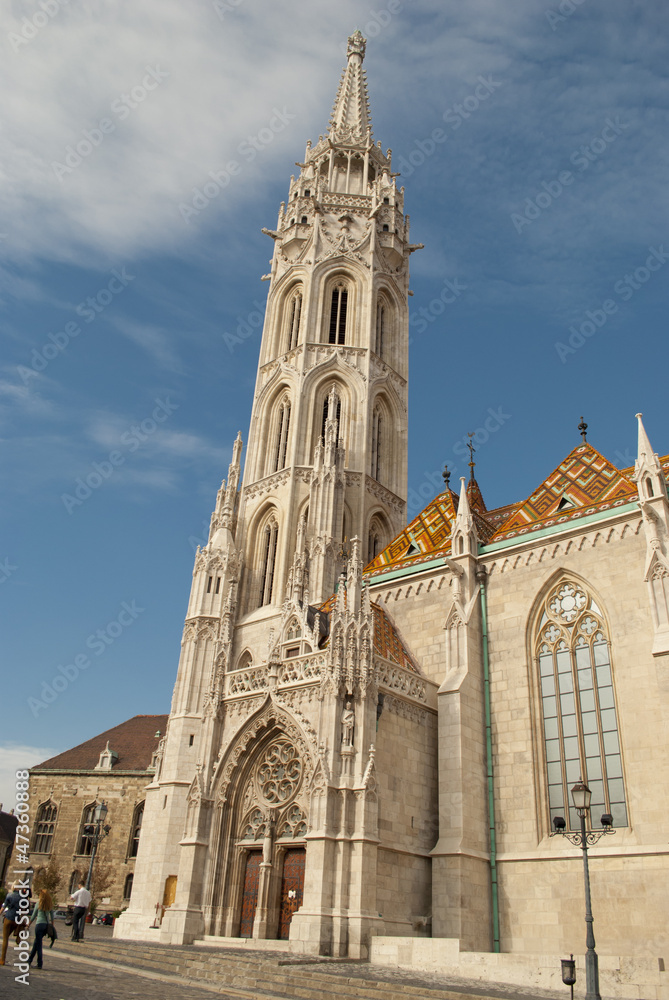 Matthias Church in Budapest (Hungary)