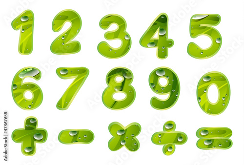 numbers and signs