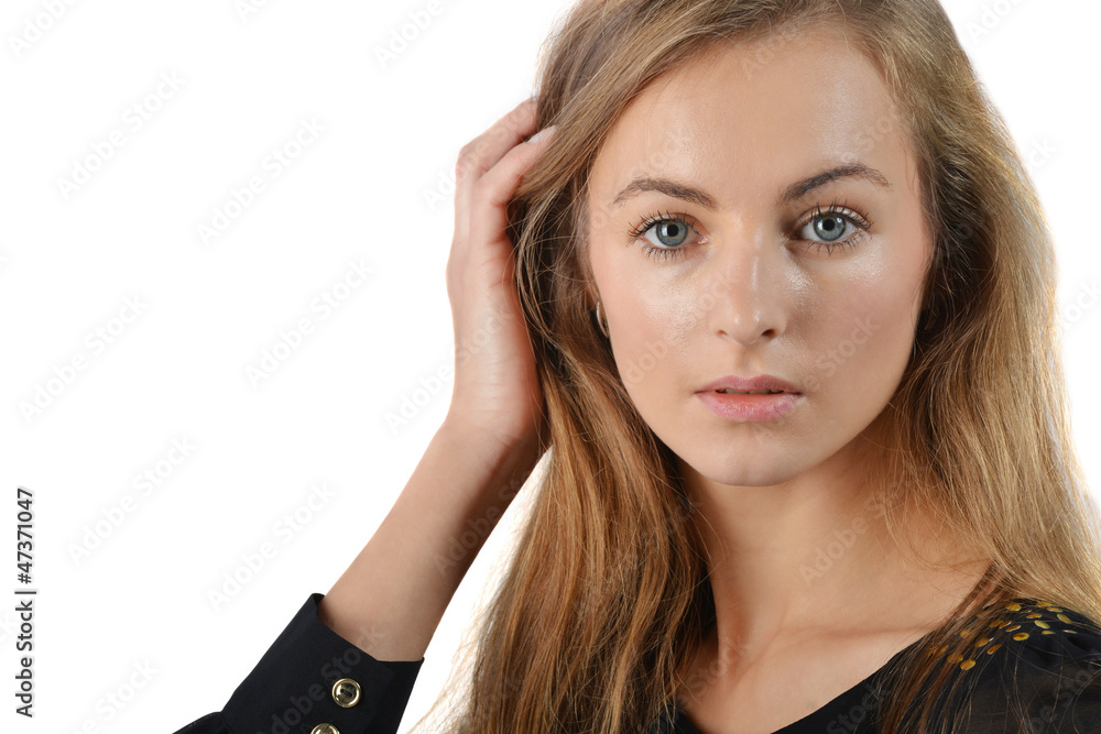 Fototapeta premium blond woman