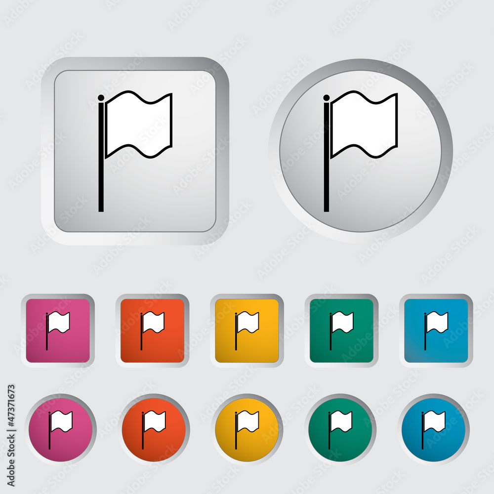 Flag icon. Flag icon.