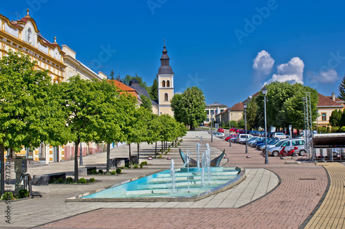 Town of Daruvar main square
