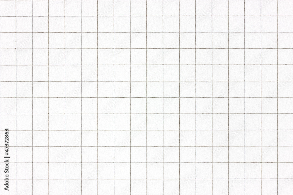 White squared paper sheet White squared paper sheet