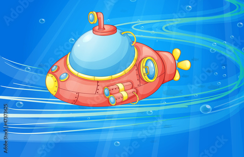 under water submarine