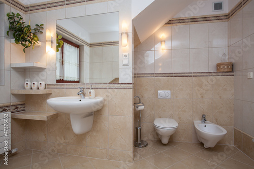 Bathroom interior